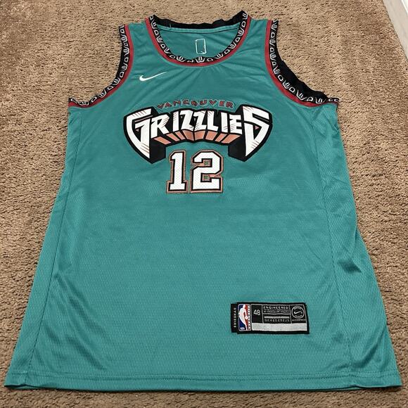 Nike Ja Morant #12 Vancouver Grizzlies Throwback NBA Jersey Size 48 - Picture 1 of 6